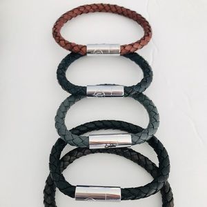Bracelets. Leather and Rope. Clearance Collection